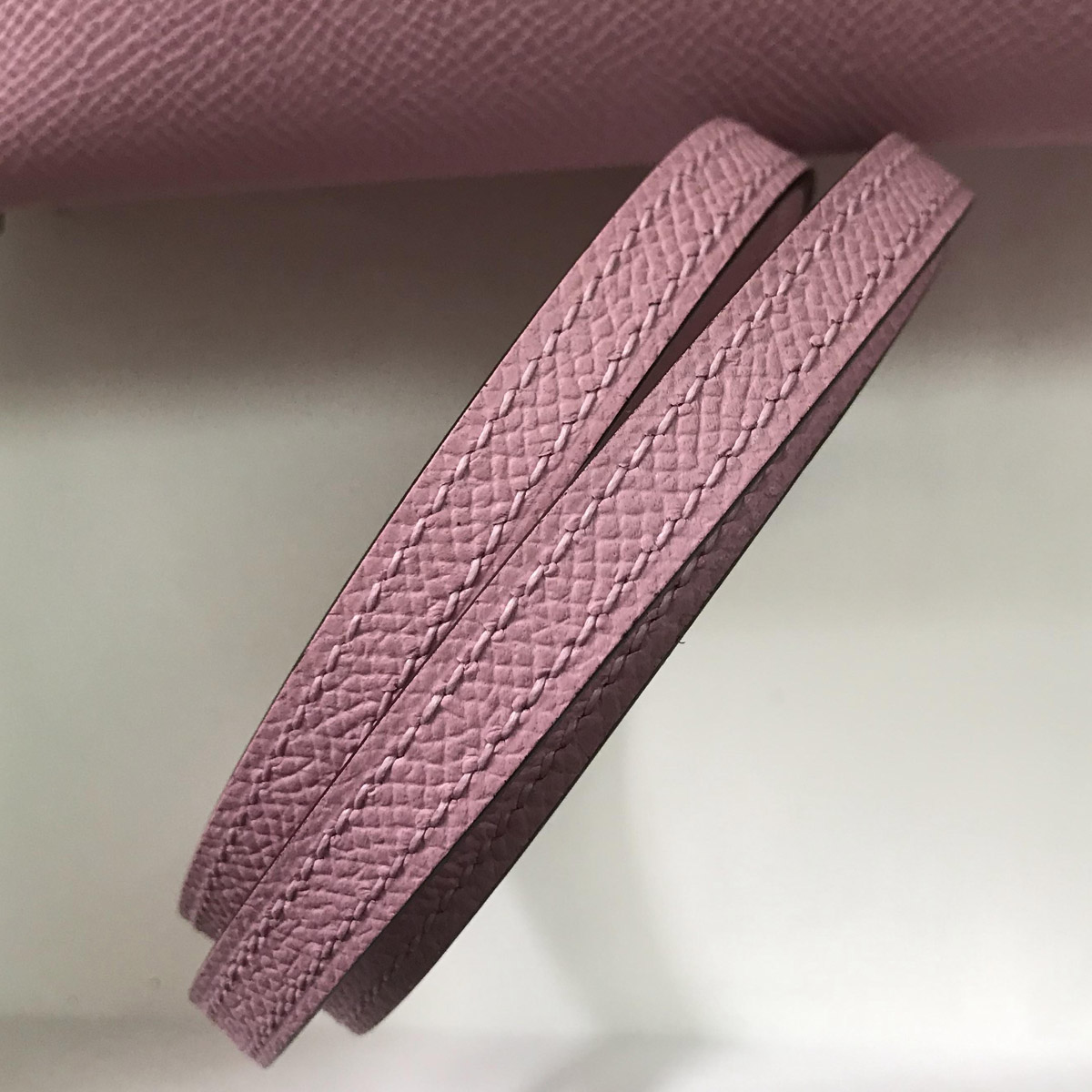 愛馬仕凱莉包 Hermès Kelly Mini Ⅱ 2代 Epsom X9 錦葵紫 mauve sylvestre 銀扣