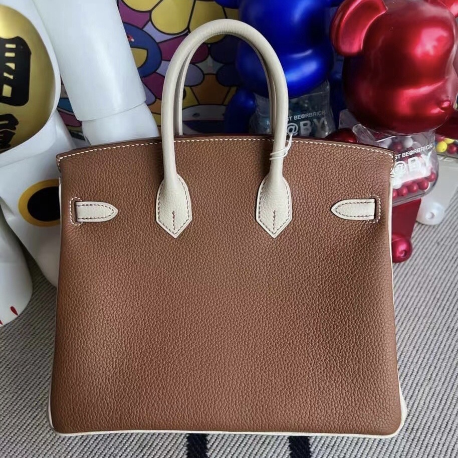 愛馬仕包包官網價格 Hermès Birkin 25 HSS Togo 37 Gold+10 Craie GHW 馬蹄印