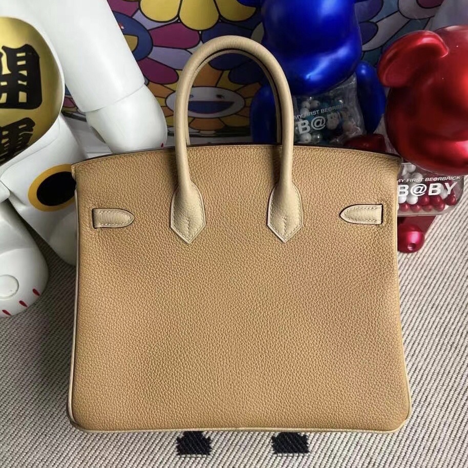 Hermès HSS Birkin 25 Togo 4B Biscuit 餅幹色+S2 Trench 風衣灰馬蹄印