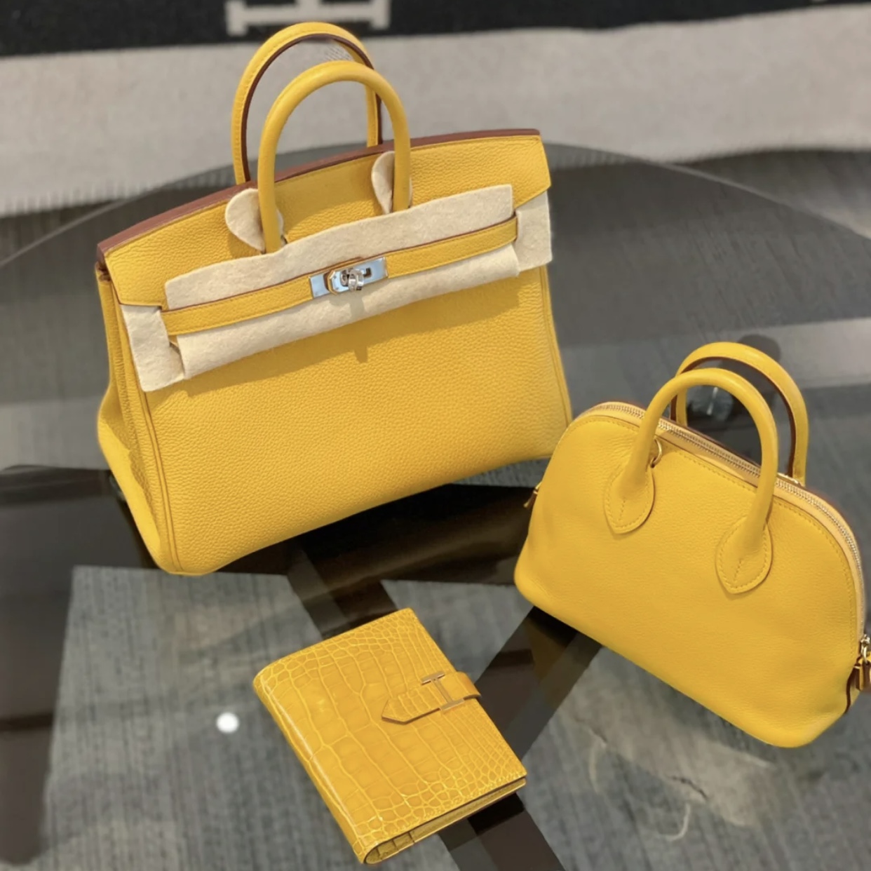 愛馬仕凱莉包臺灣官網價格 Hermès Kelly 25 Epsom 9D Jaune Ambe 琥珀黃 金扣