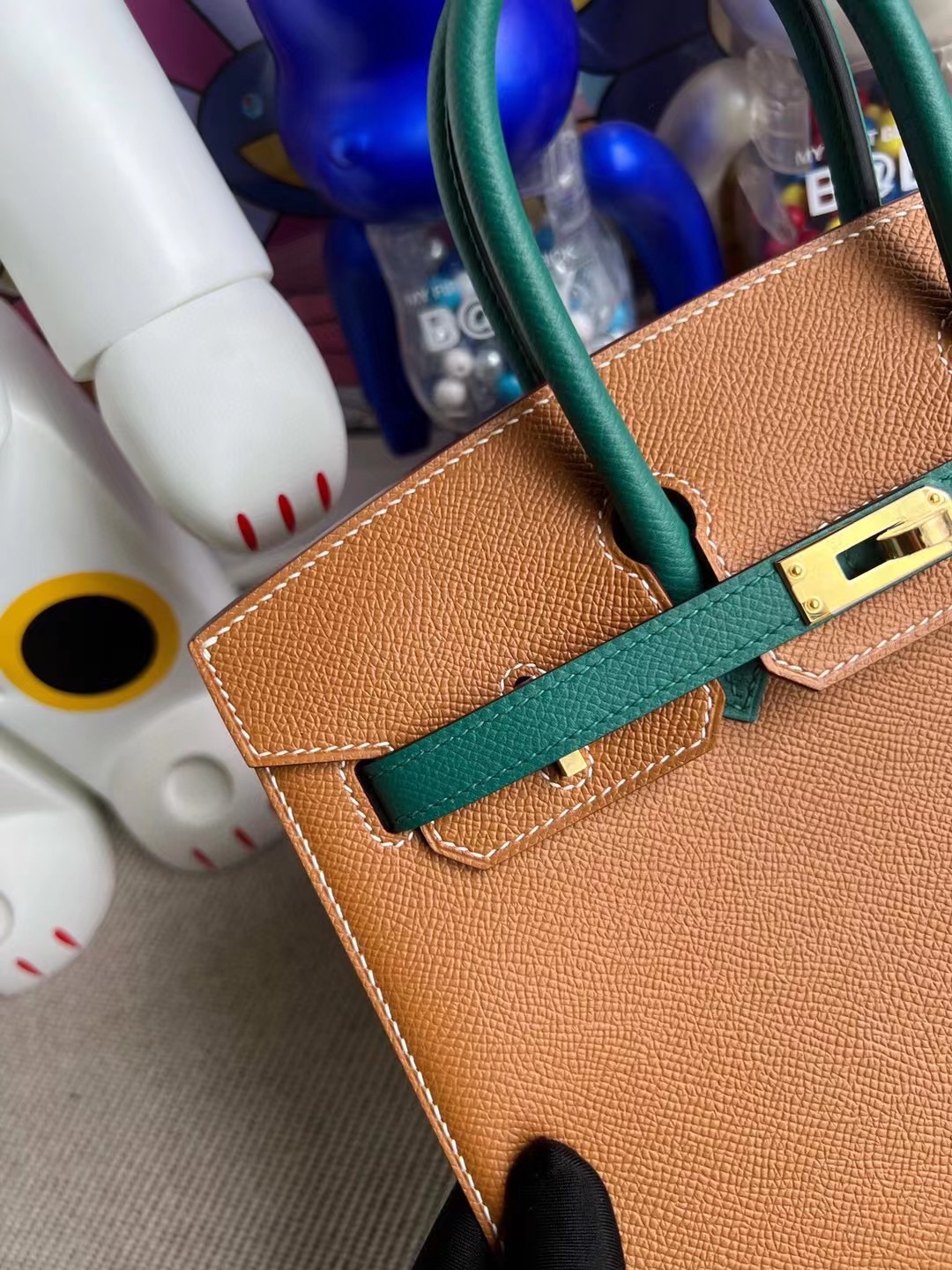 Hermès Birkin 25 外縫 HSS Epsom 37 Gold 金棕色 Z6 Malachite 金扣馬蹄印