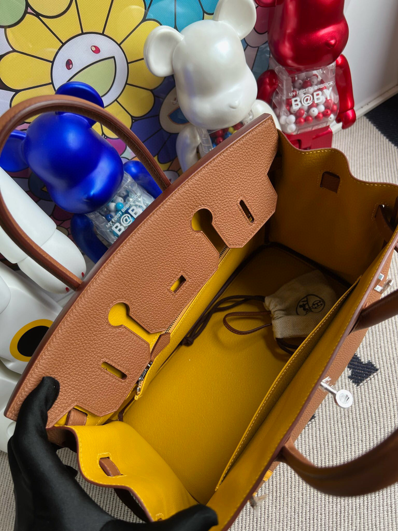 Singapore Hermès Birkin 30 Togo 37 Gold 雙杠 9D Jaune Ambe 琥珀黃 銀扣