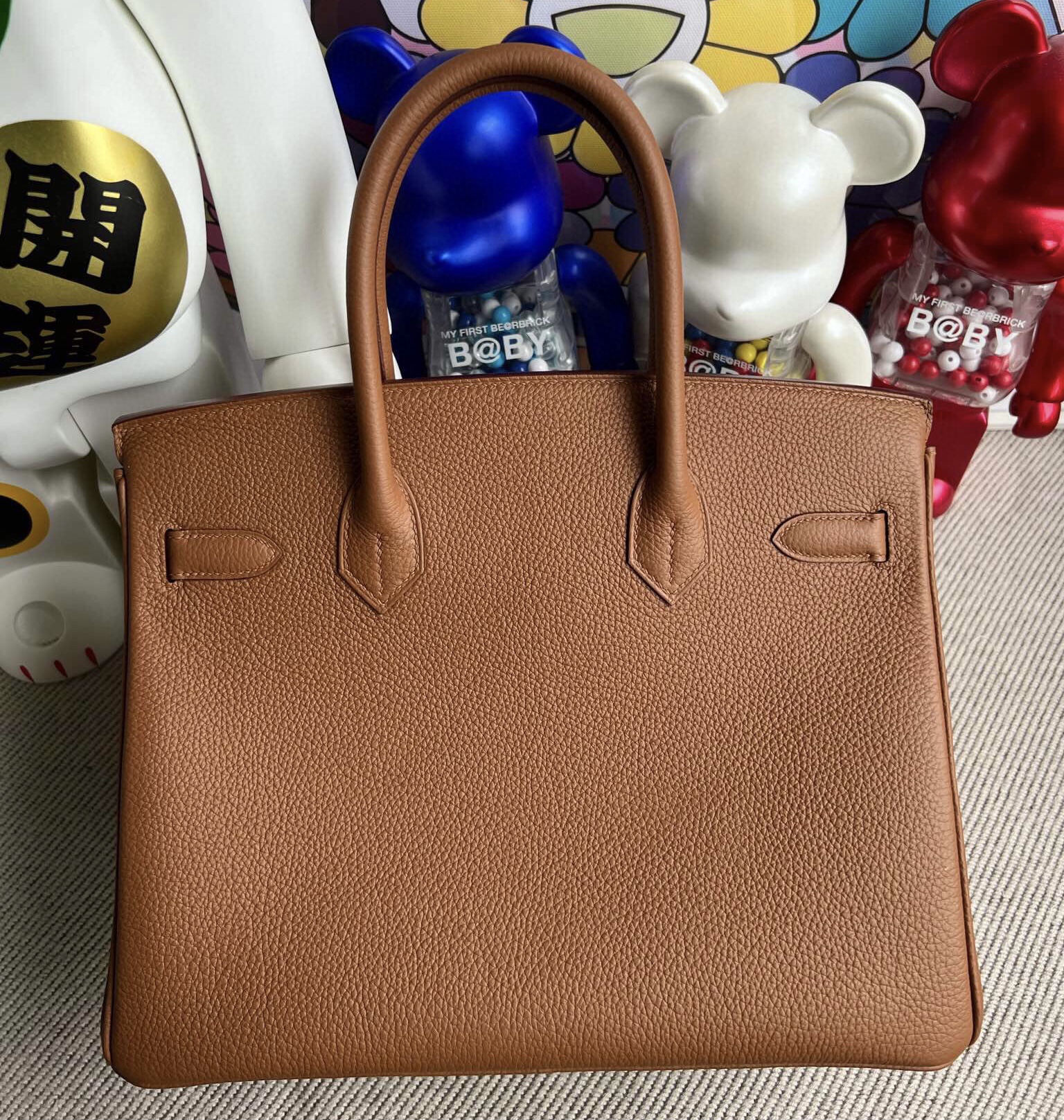 Singapore Hermès Birkin 30 Togo 37 Gold 雙杠 9D Jaune Ambe 琥珀黃 銀扣