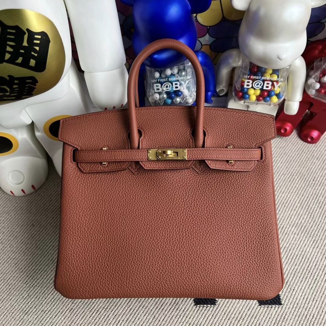 United Arab Emirates Hermès Birkin 25 Togo 6C Cuivre 銅紅色 古銅色 金扣