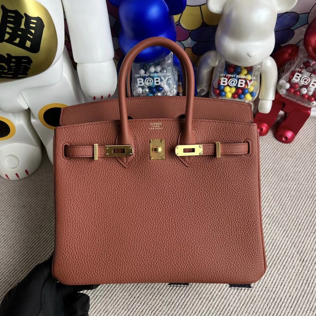 United Arab Emirates Hermès Birkin 25 Togo 6C Cuivre 銅紅色 古銅色 金扣