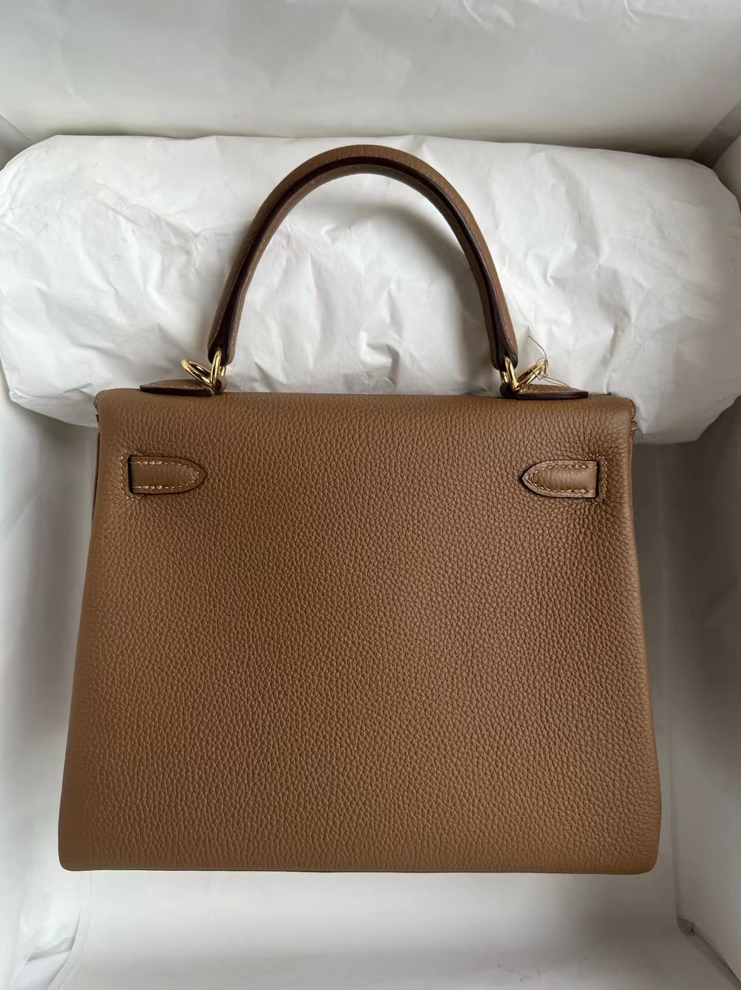 Hermes Kelly 25cm Togo 3G Alezan 栗子棕 金扣 全手工蜜蠟線縫制