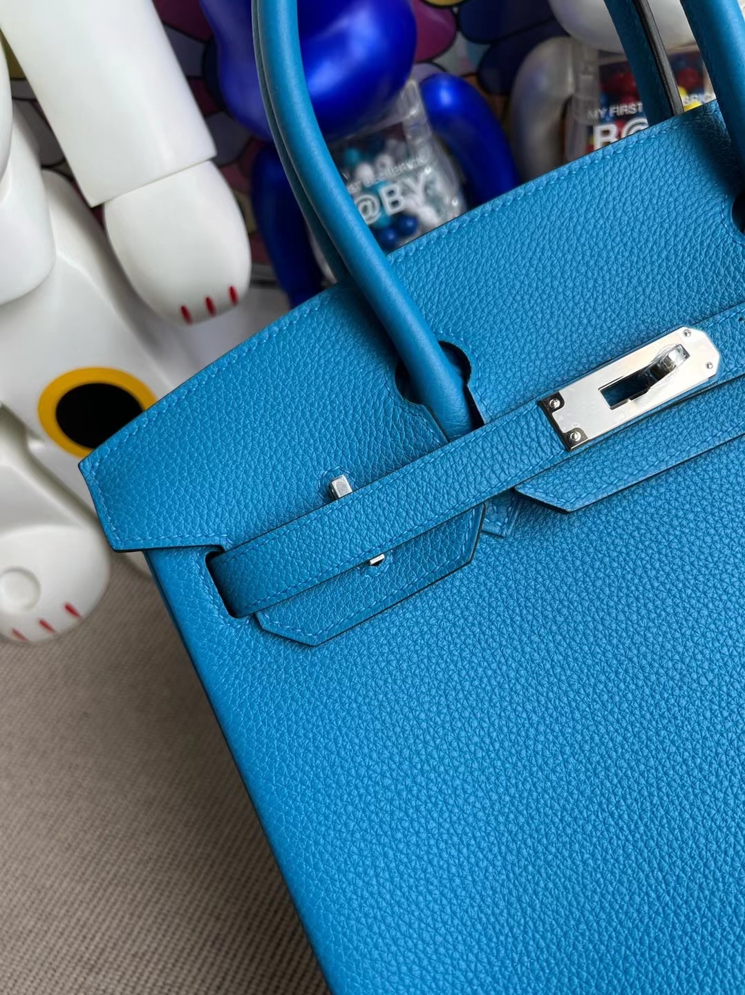 Singapore Hermès Bag price Birkin 30 Togo Bleu Zanzibar 坦桑尼亞藍 銀扣