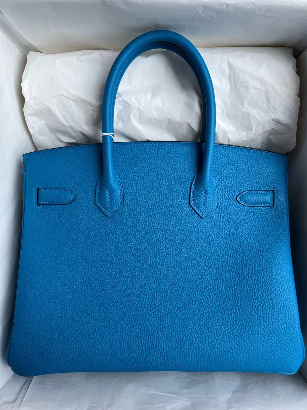 Singapore Hermès Bag price Birkin 30 Togo Bleu Zanzibar 坦桑尼亞藍 銀扣
