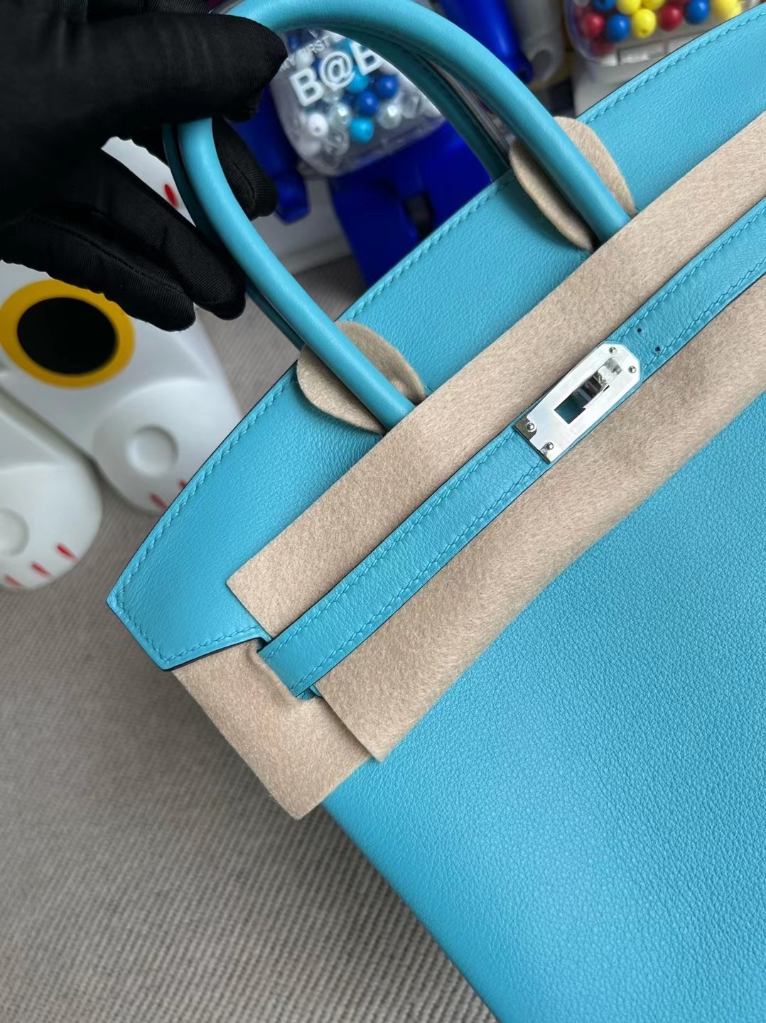 新加坡愛馬仕包包官網 Singapore Hermès Birkin 25 swift Bleu Du Nord 北方藍