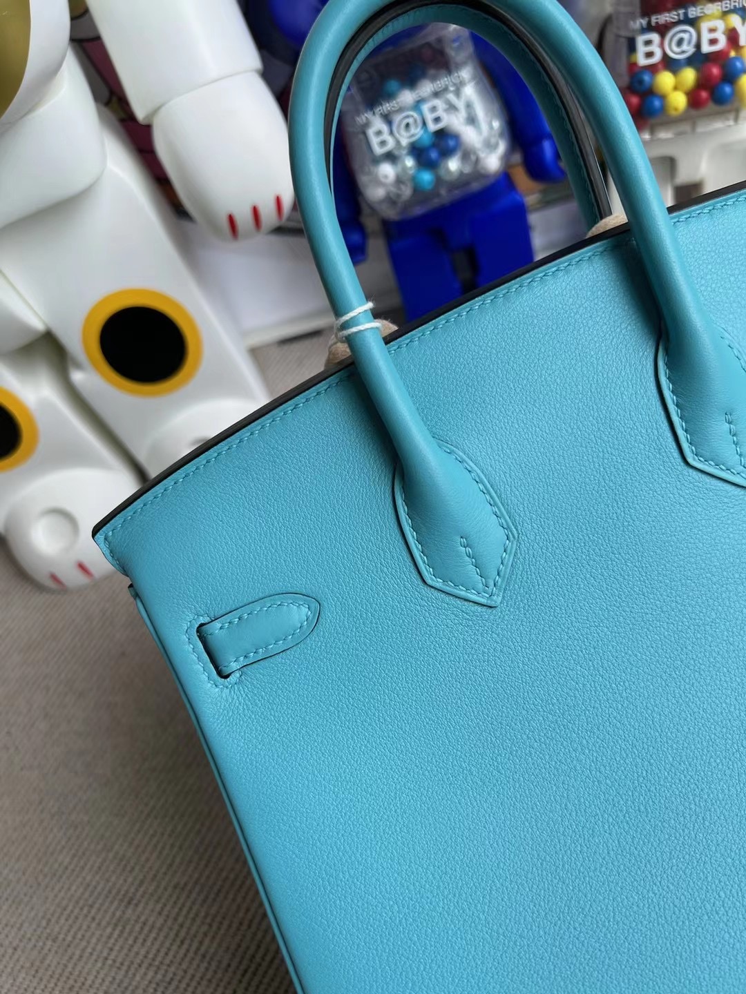 新加坡愛馬仕包包官網 Singapore Hermès Birkin 25 swift Bleu Du Nord 北方藍