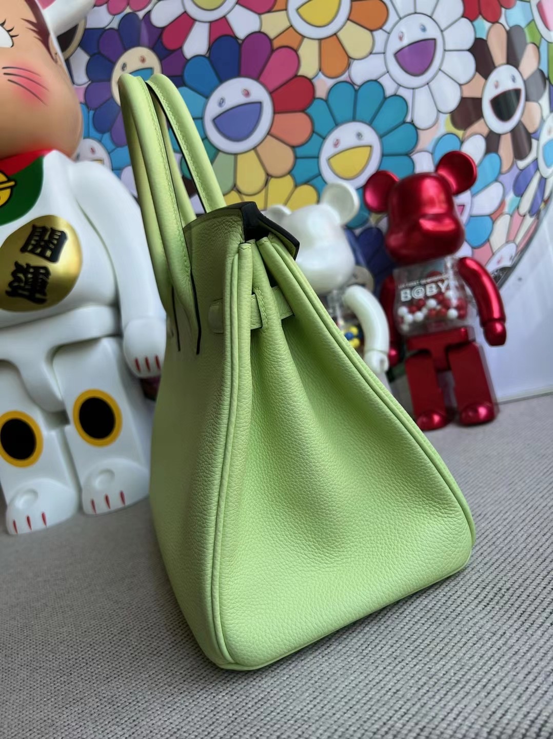 Qatar Doha Hermès Bag price and pictures Birkin 30 Togo Vert Absinthe U 刻