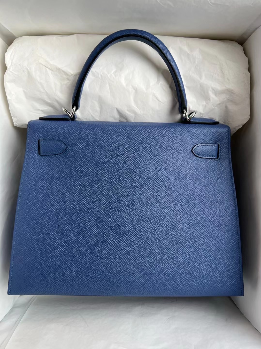 Singapore Kuala Lumpur Hermes Kelly 28 Epsom 7E Bleu Brighton 明藍色