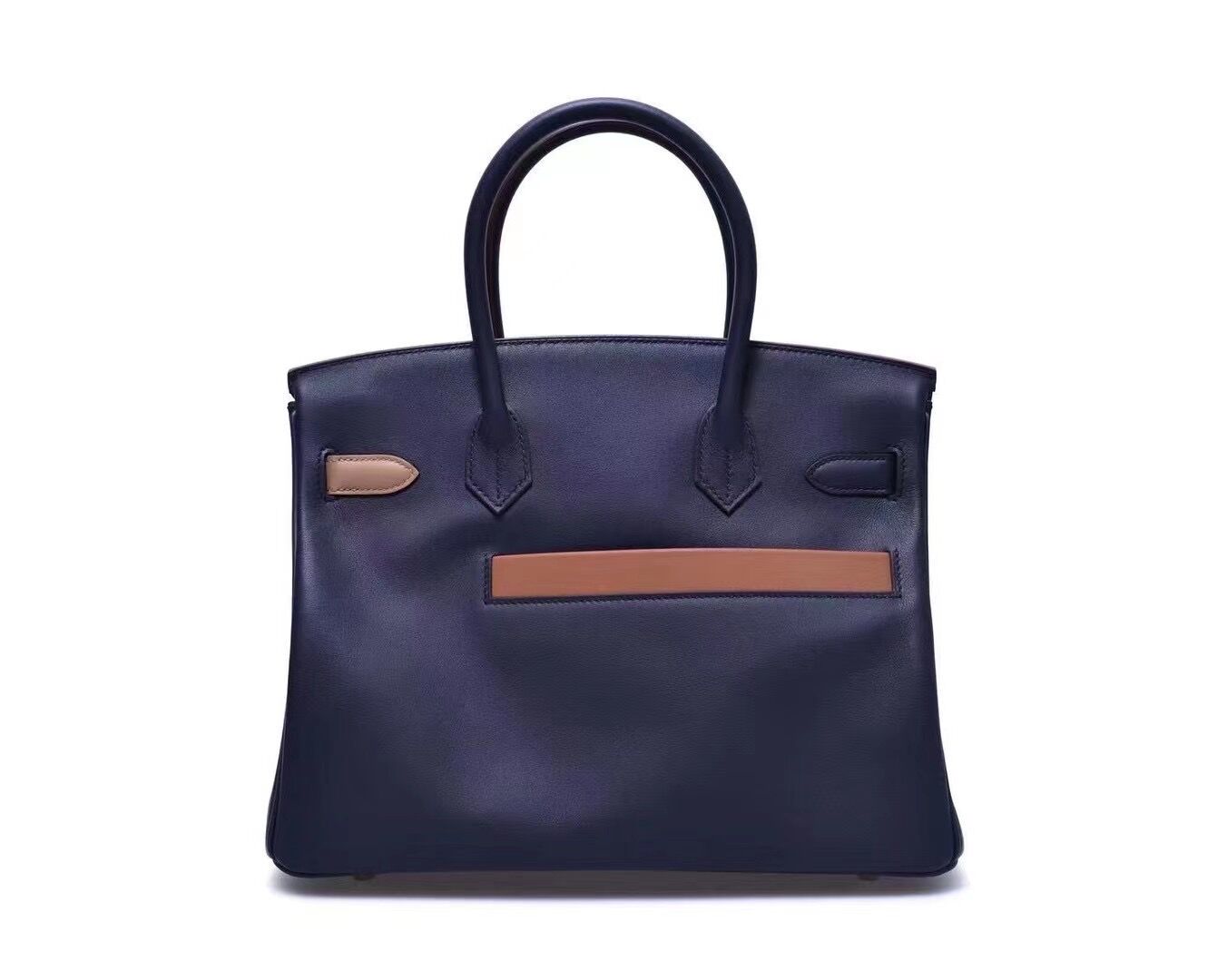 Saudi Arabia Hermes Birkin 30 Colormatic 拼色口袋包 2Z Blue nuit 午夜藍 金扣