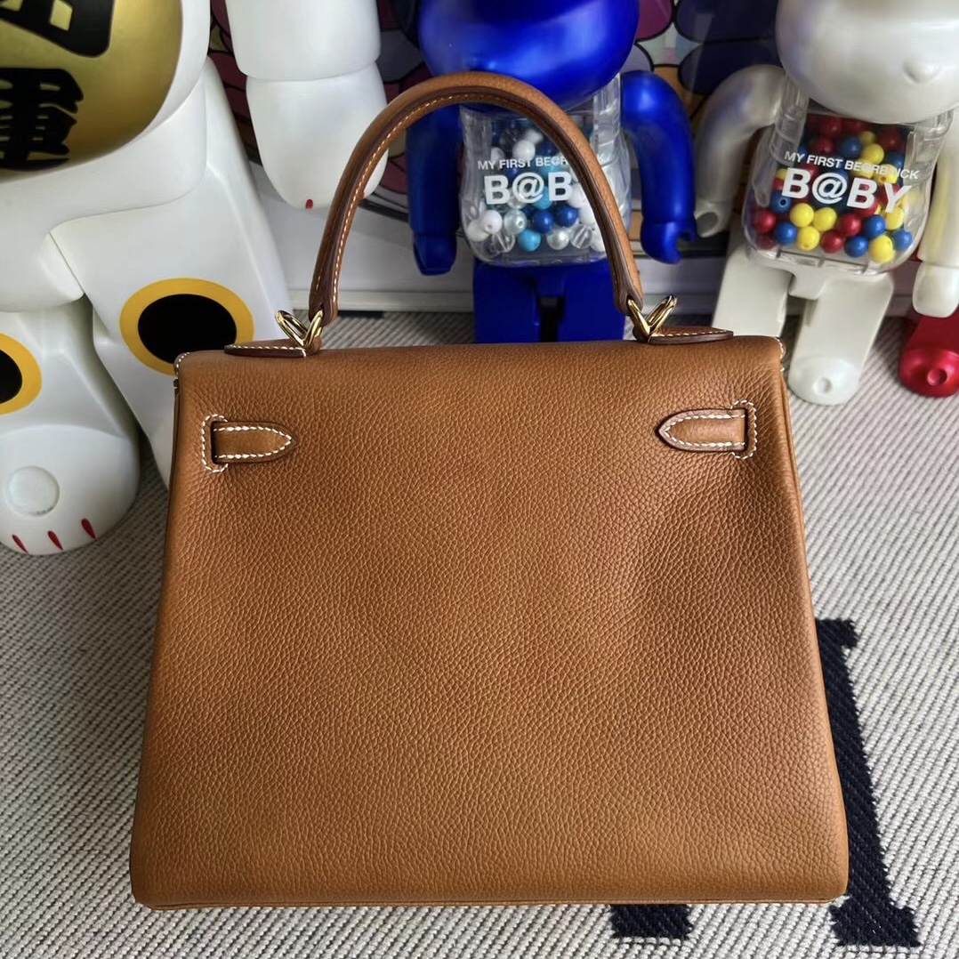 愛馬仕加拿大官網價格 Hermès Kelly 25 Barenia Faubourg 34 Fauve Stamp U