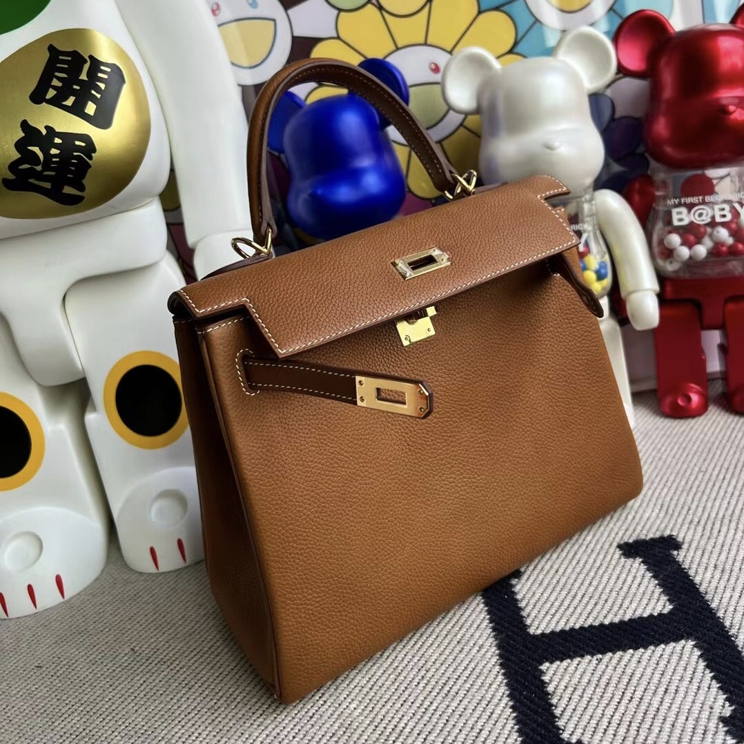 愛馬仕加拿大官網價格 Hermès Kelly 25 Barenia Faubourg 34 Fauve Stamp U