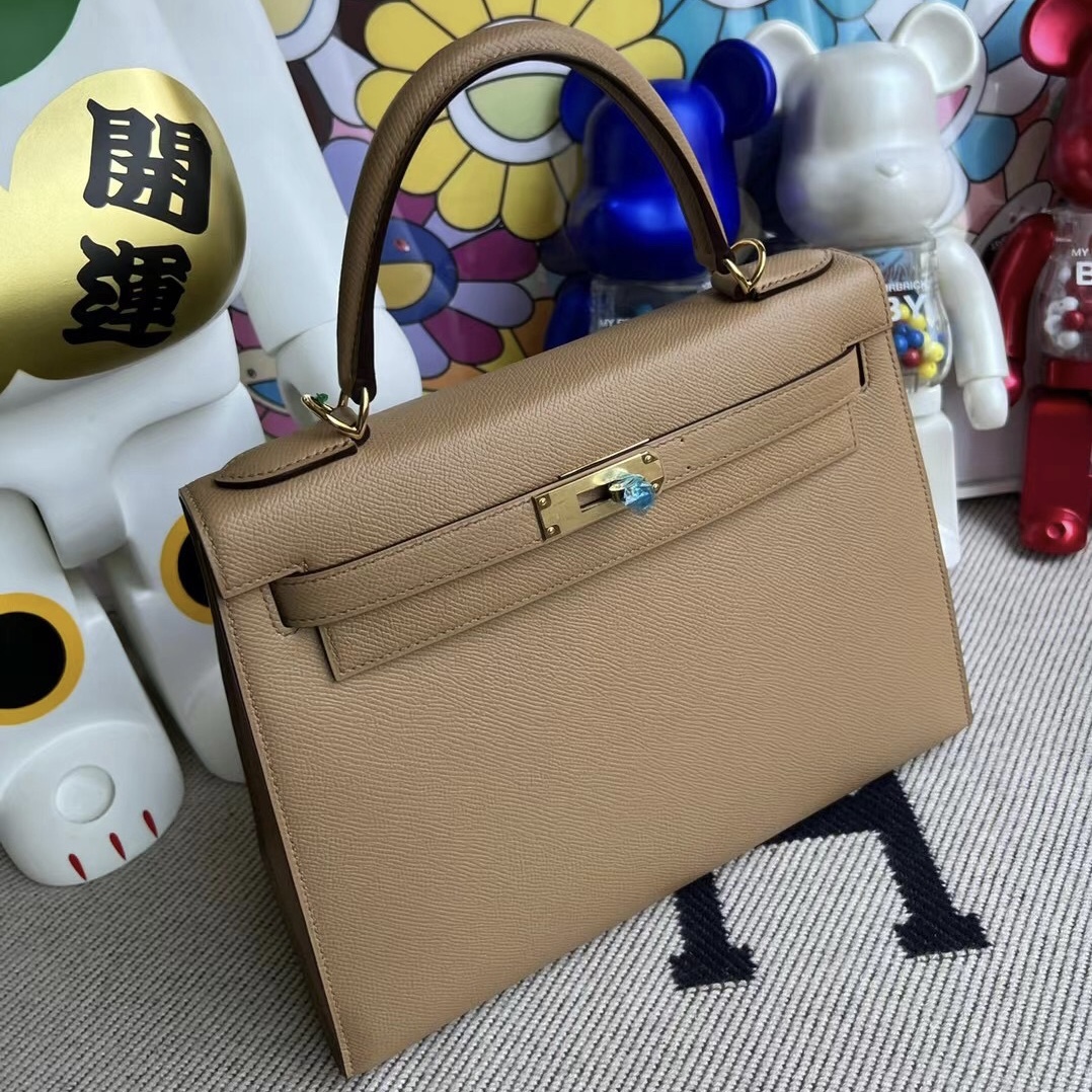 Hermes Kelly 28 Epsom 0M Chai 瑪薩拉茶色 Gold hardware 全手工蜜蠟線縫制