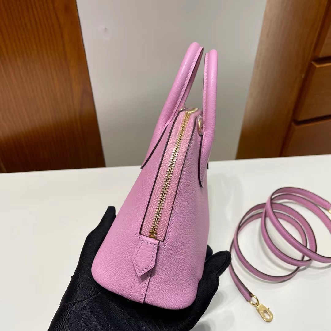 Hermes- Mini bolide Mushroom/Mauve pale/Gold for Sale in Westminster, CA -  OfferUp