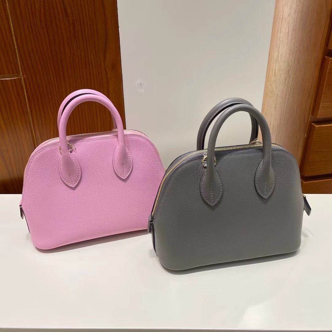 Hermes- Mini bolide Mushroom/Mauve pale/Gold for Sale in Westminster, CA -  OfferUp