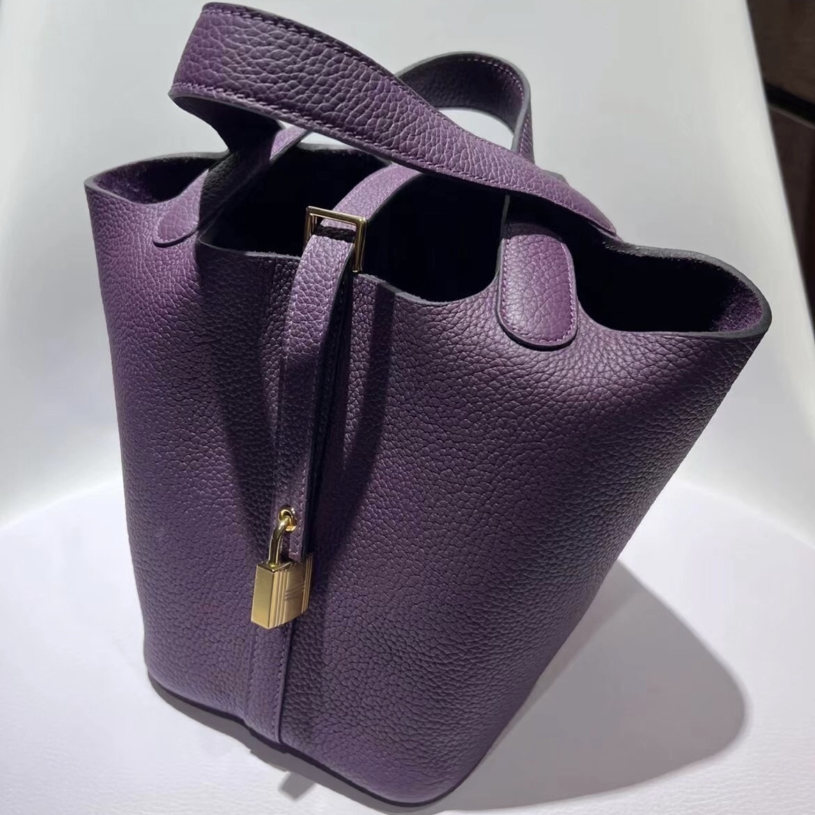 Hermes Picotin Lock 22 Bag Anemone P9 Taurillon Clemence