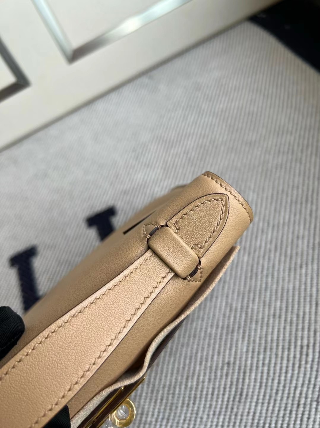 新加坡愛馬仕包網站Hermes MiniKelly Pochette Swift 0M Chai瑪薩拉茶色