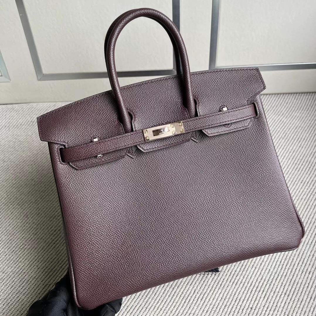 愛馬仕女包價格與圖片 Hermes Birkin 25 Epsom 0G Rouge Sellier玫瑰金扣