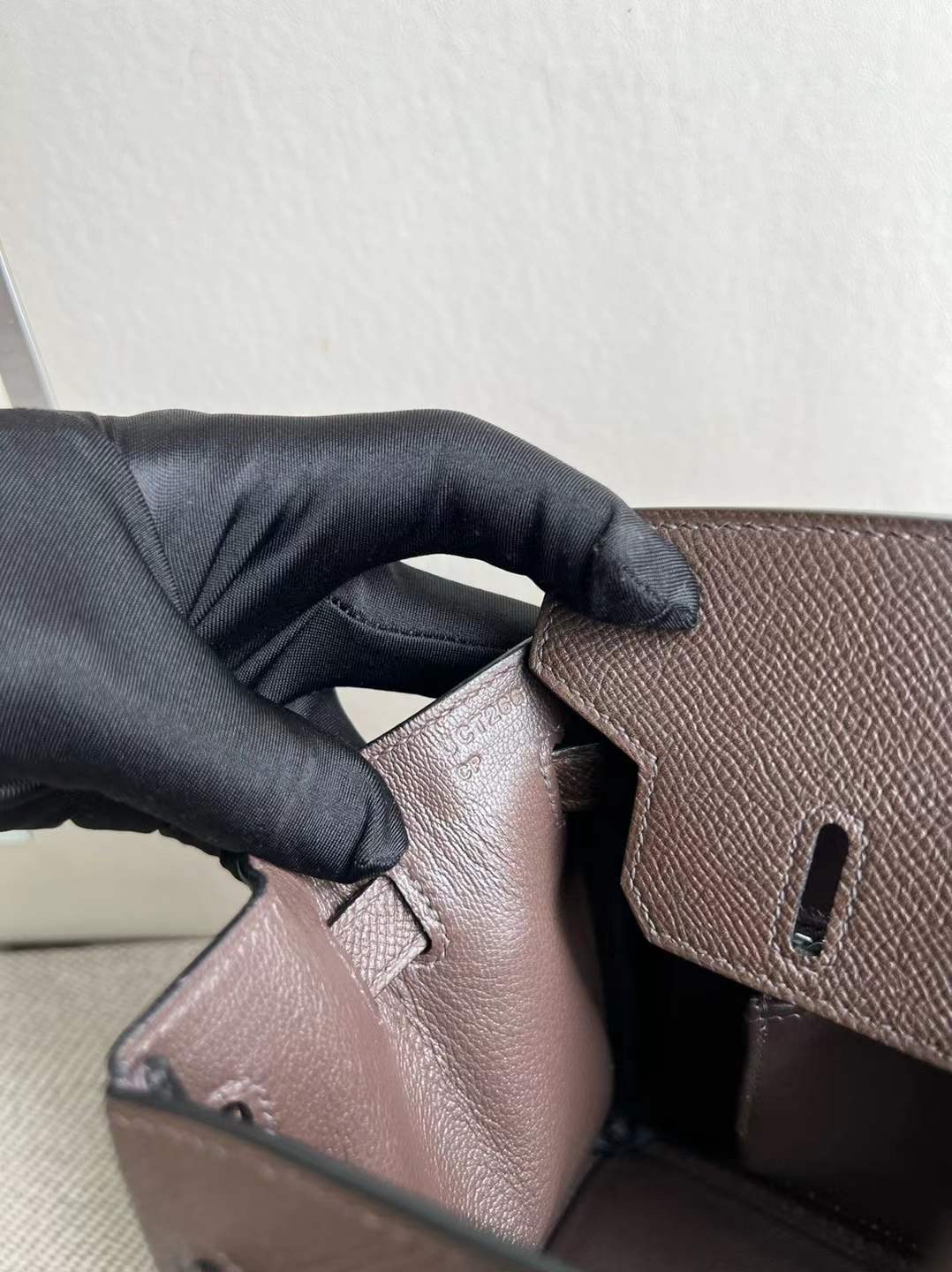 愛馬仕女包價格與圖片 Hermes Birkin 25 Epsom原廠皮Chocolate巧克力銀扣