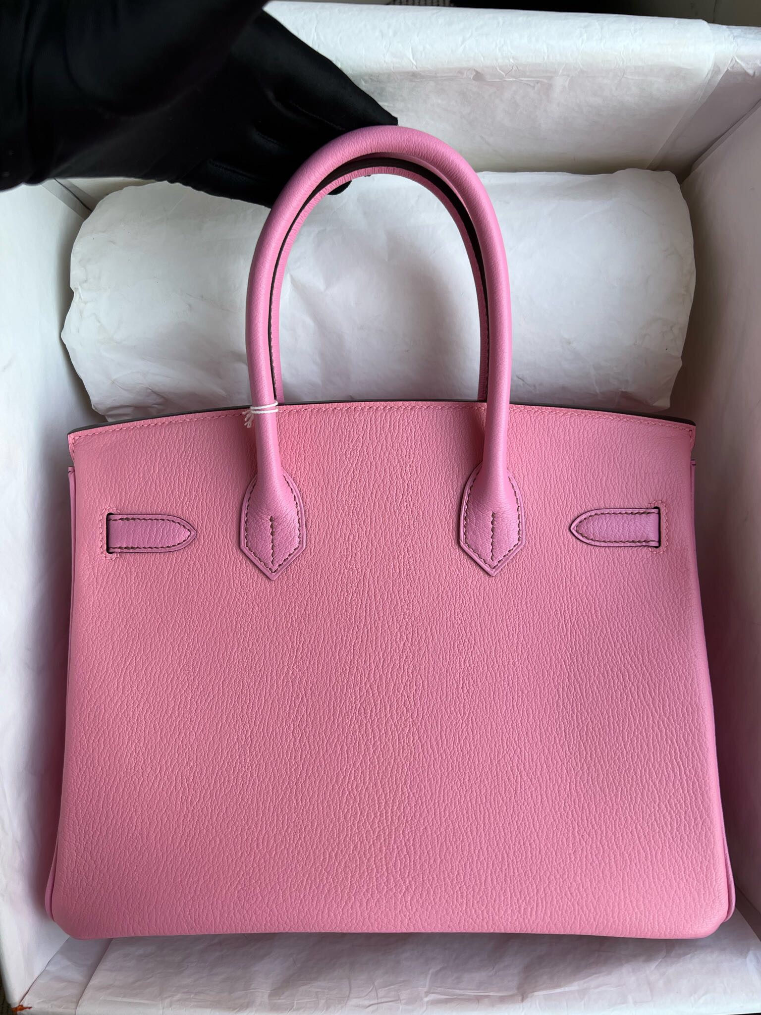 Hermes Birkin 30 HSS Chevre 3Q Rose Sakura/1Q Rose Confetti/5P pink