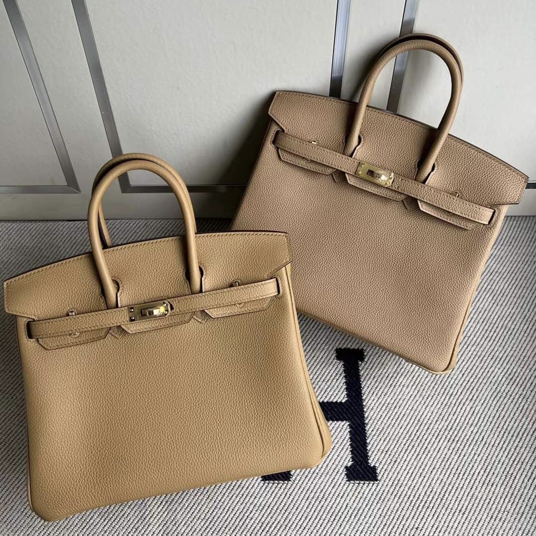 馬來西亞愛馬仕專賣店 Hermes Birkin 25 Togo 0M Chai 瑪薩拉茶色 金扣