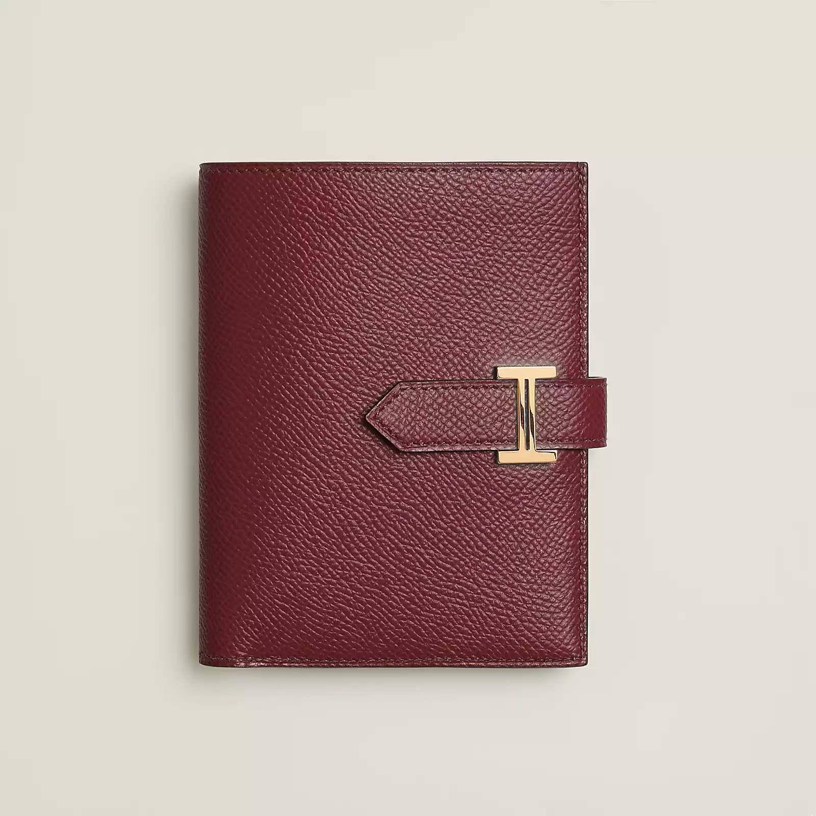 愛馬仕臺灣免稅店官網 Hermes Bearn Short Wallet Epsom 小牛皮 爱马仕红