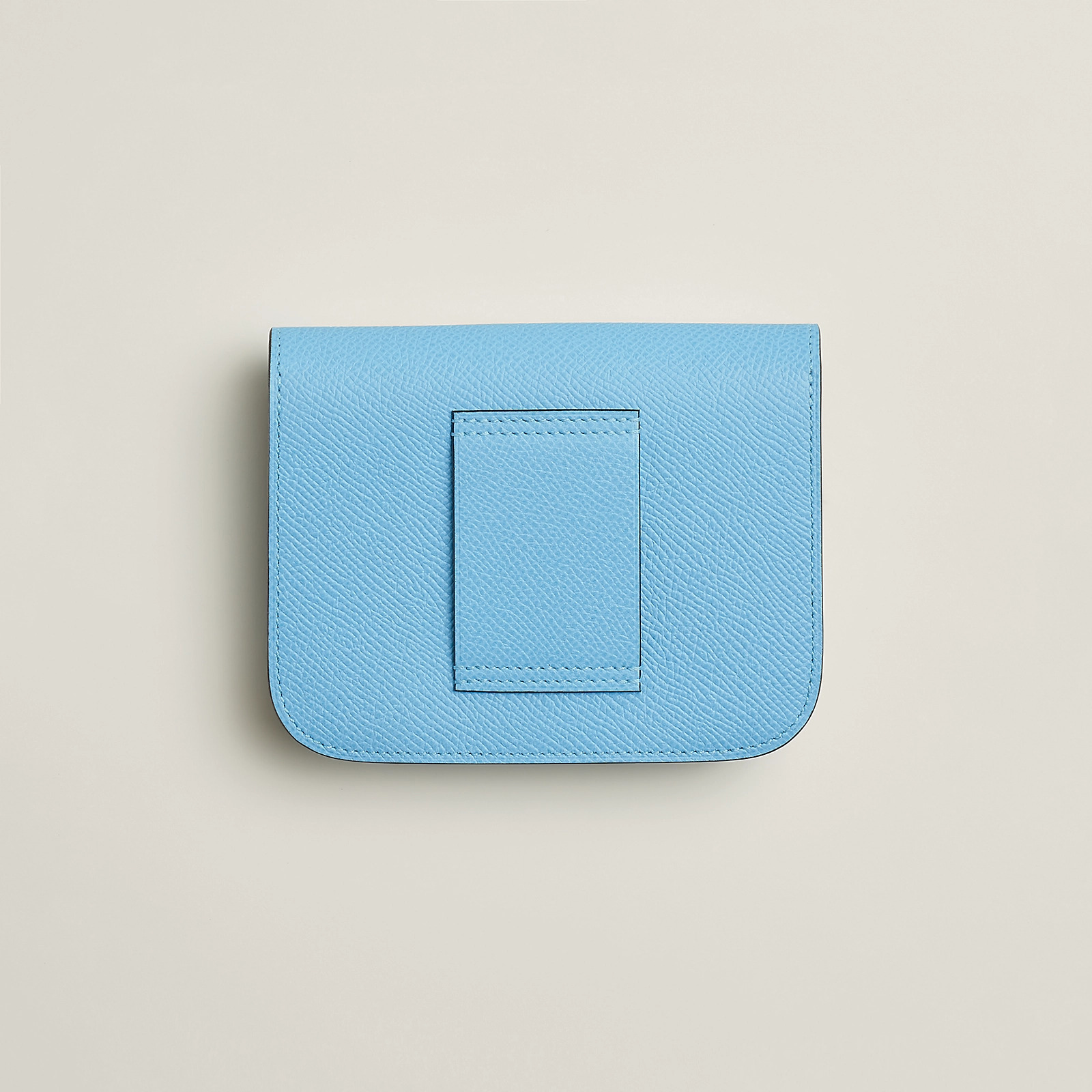 Hermes Constance Slim wallet Epsom 愛馬仕 CK7N 天藍色 Celeste 錢包