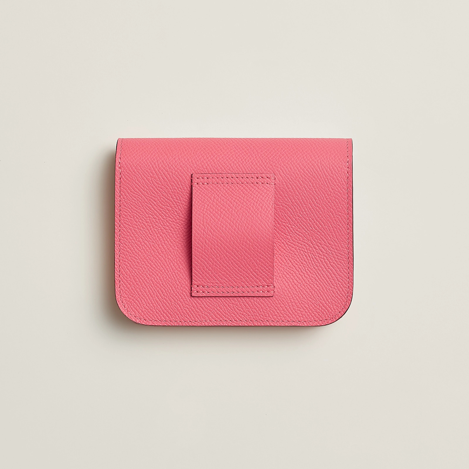 Hermes Constance Slim wallet Epsom 愛馬仕 8W Rose Azalee 新唇膏粉