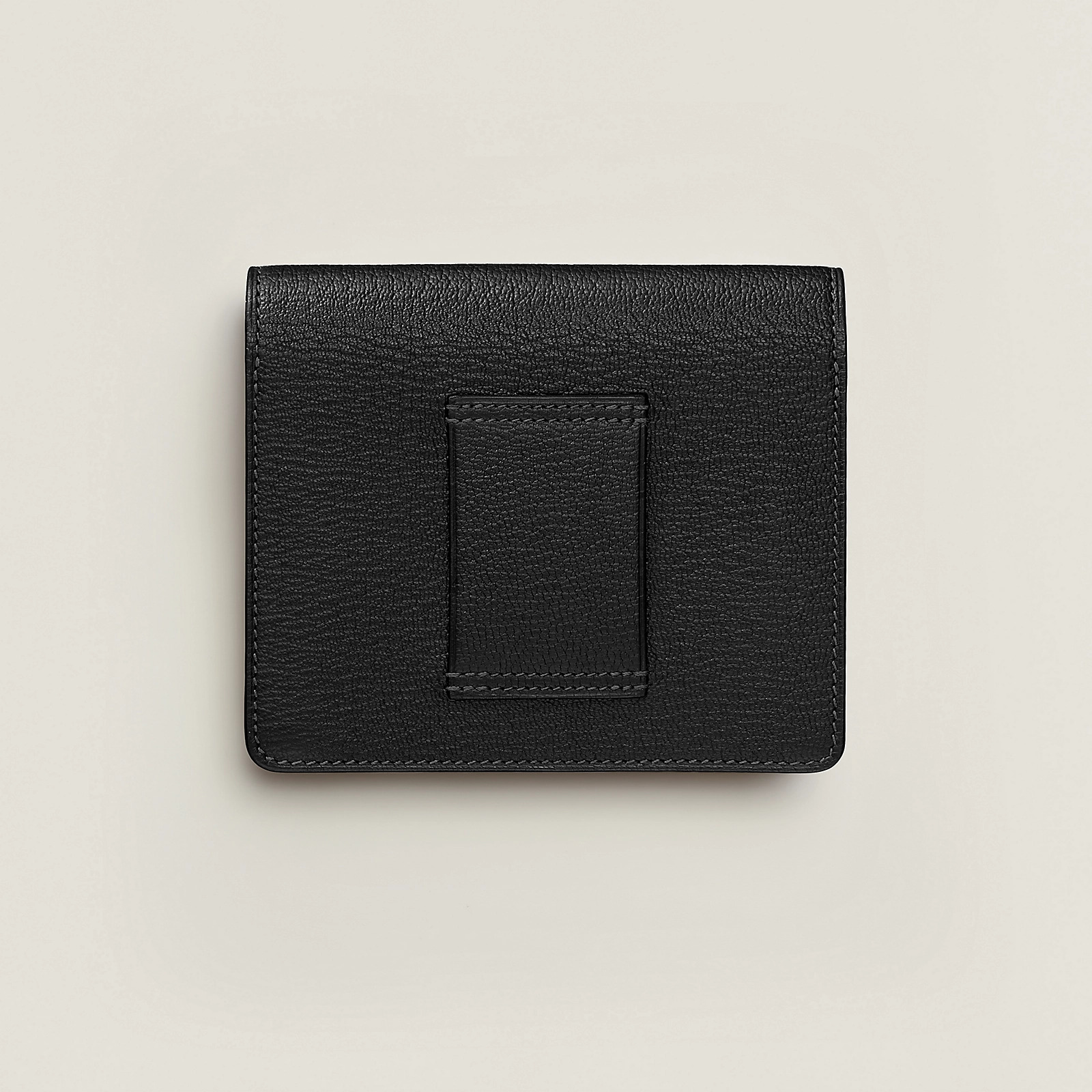 愛馬仕 Hermes Roulis Slim wallet Mysore山羊皮錢包 黑色