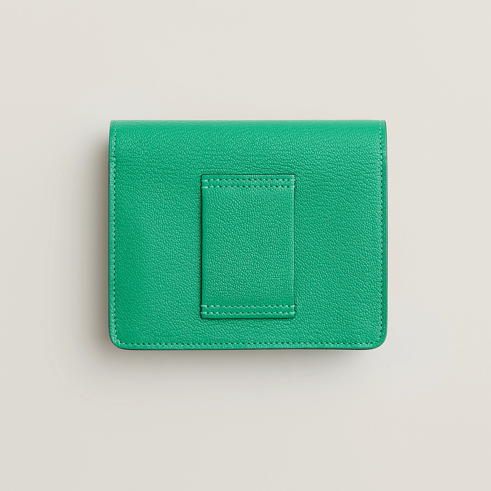 愛馬仕 Hermes Roulis Slim wallet Mysore山羊皮錢包 薄荷綠