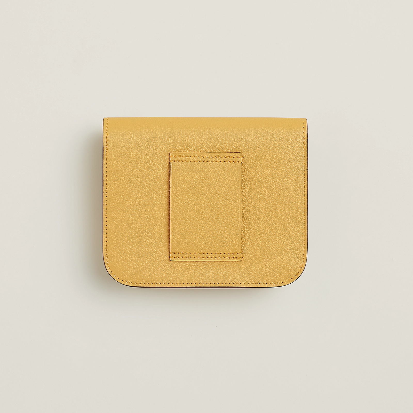Hermes Constance Slim wallet Evercolor 錢包 陽光金色 / 牛仔藍