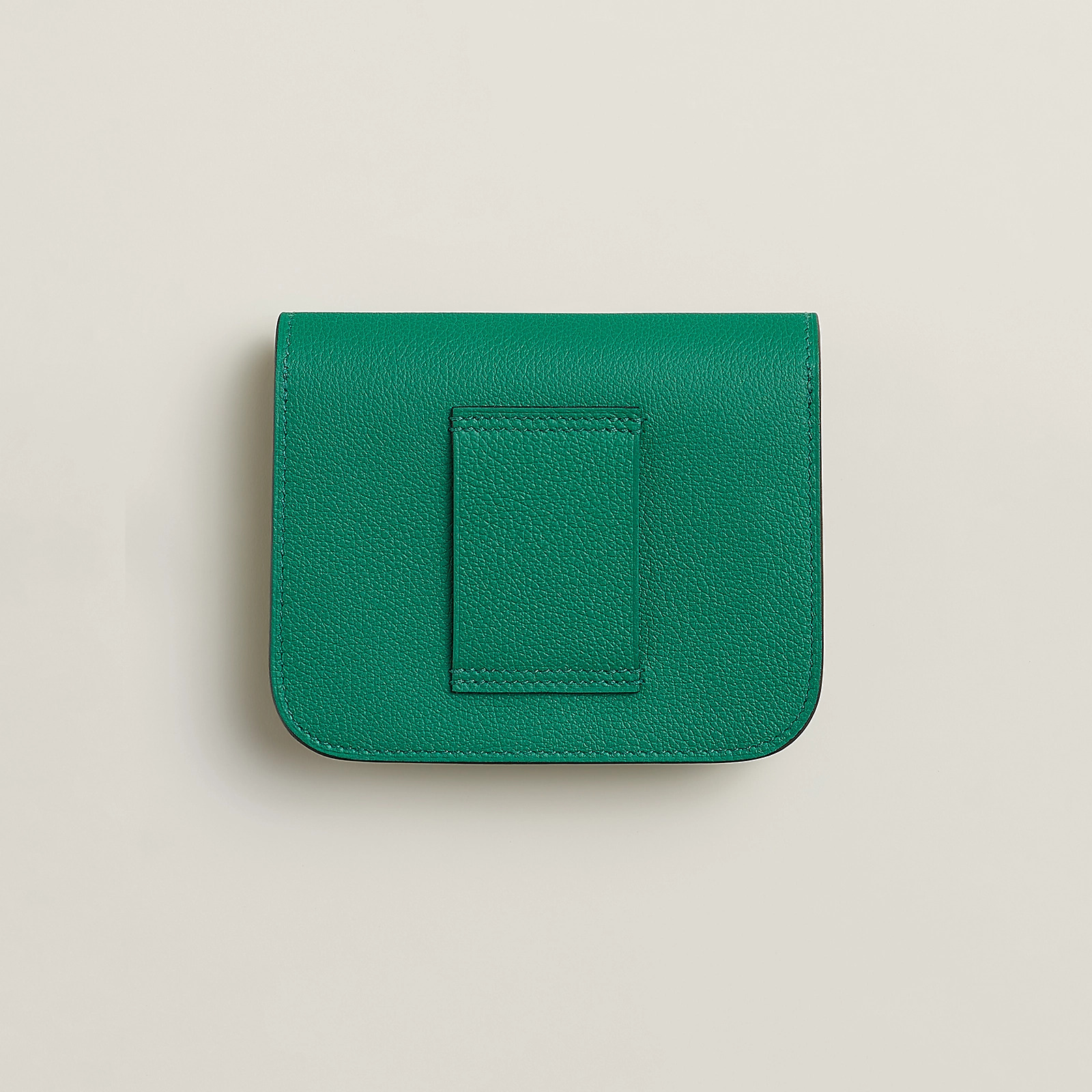 Hermes Constance Slim wallet Evercolor 錢包 炫綠色 / 桑給巴爾藍