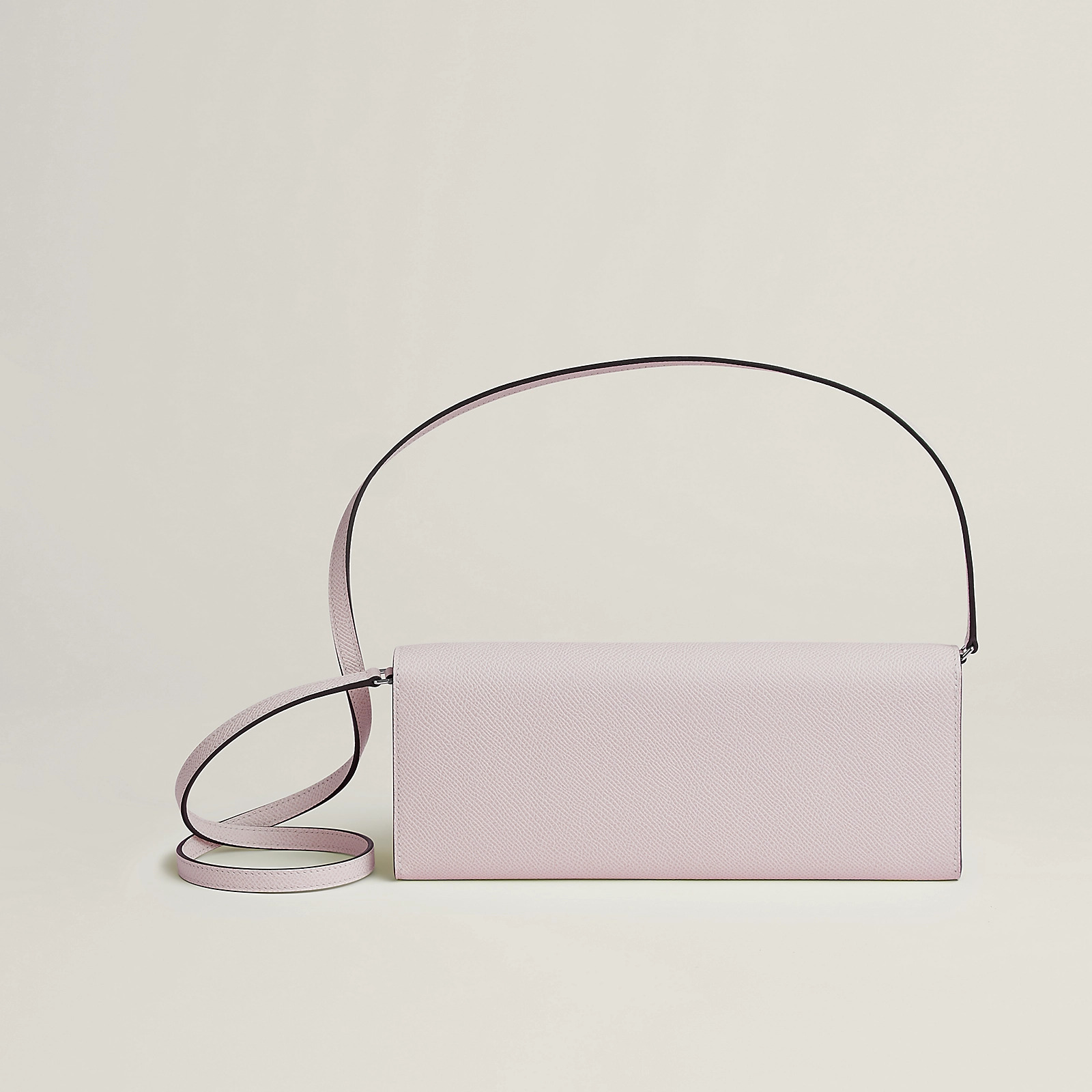 Hermes Chaine d'Ancre To Go Wallet 豬鼻子 錢包 CK09 淡紫色 銀扣