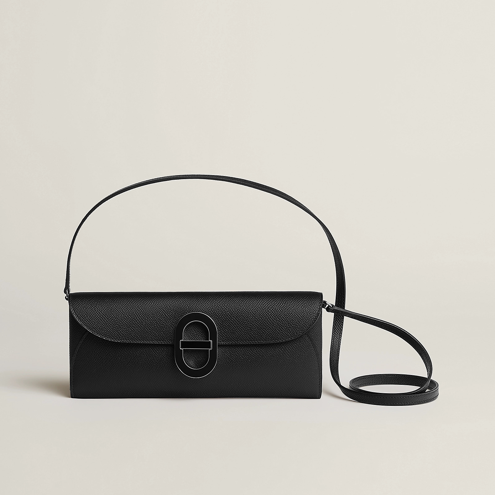 愛馬仕豬鼻子錢包多少錢 Hermes Chaine d'Ancre To Go Wallet 黑色银扣