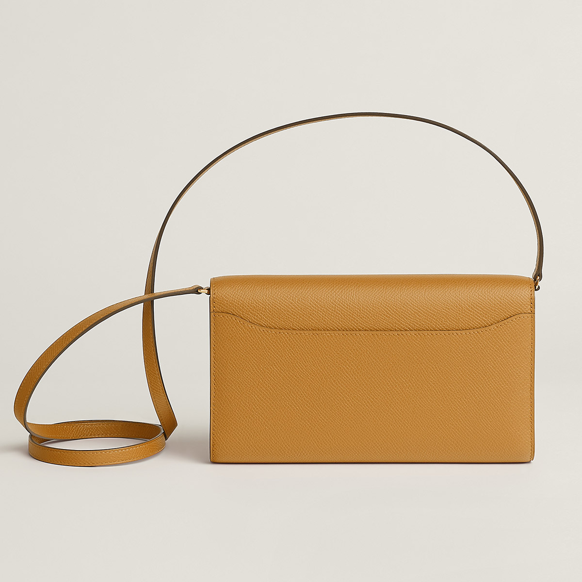 Hermès Constance Long To Go Wallet Epsom 4B Biscuit 餅幹色 小牛皮長錢包