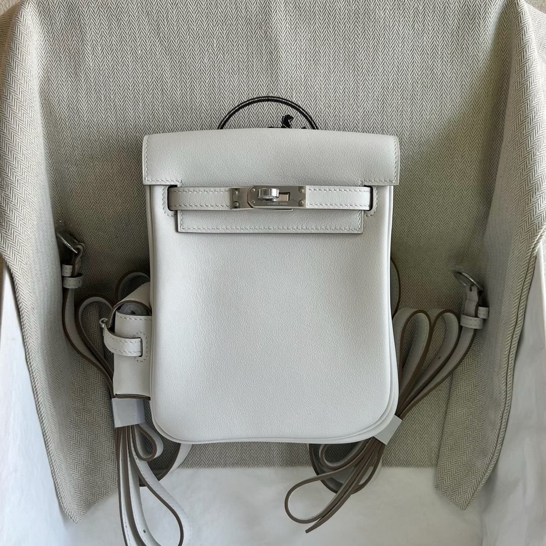 愛馬仕小背包多少錢價格Hermès Kelly Jump Swift M4 Gris Pale奶灰色銀色五金