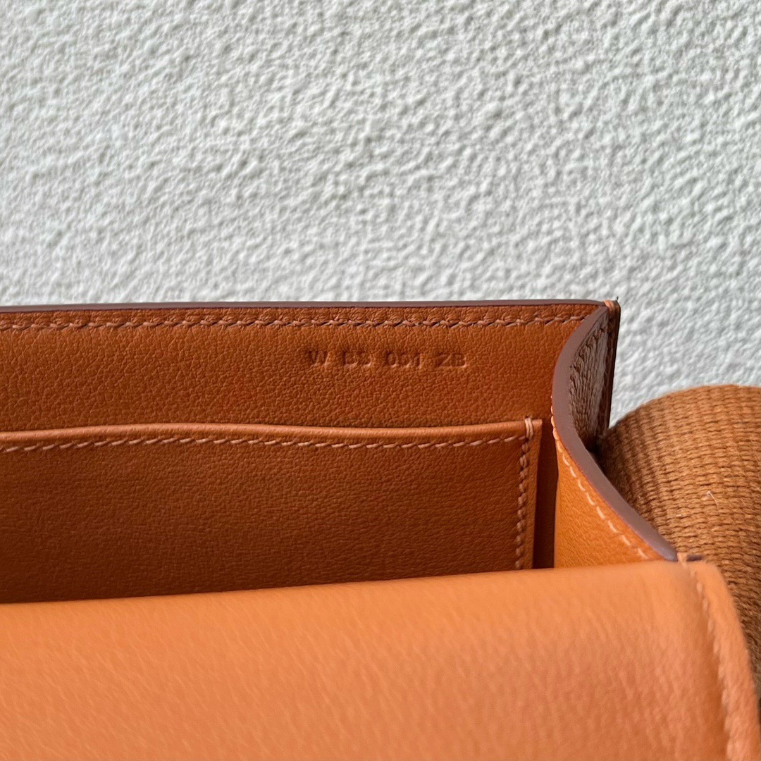 愛馬仕木屐包價格Hermès Geta 20 Bag 山羊皮顏色金棕色金色五金