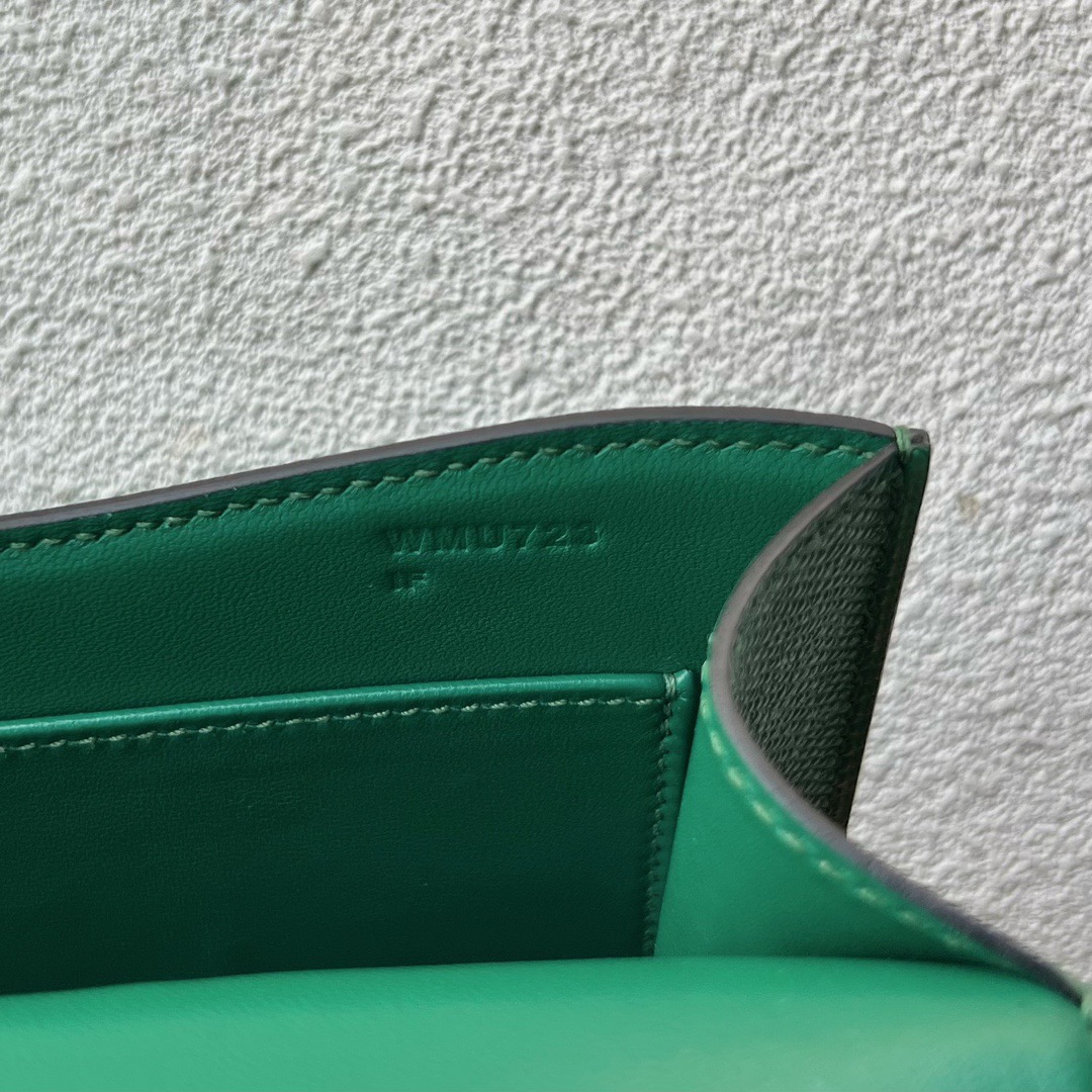 愛馬仕空姐包價格 Hermès Constance Elan 23 Mirror Style Epsom U4 Vert Vertigo 絲絨綠銀色五金-Qatar Kuwait Hermes Birkin Kelly Lindy bag 愛馬仕空姐包價格 Hermès Constance Elan 23 Mirror Style Epsom U4 Vert Vertigo 絲絨綠銀色五金
