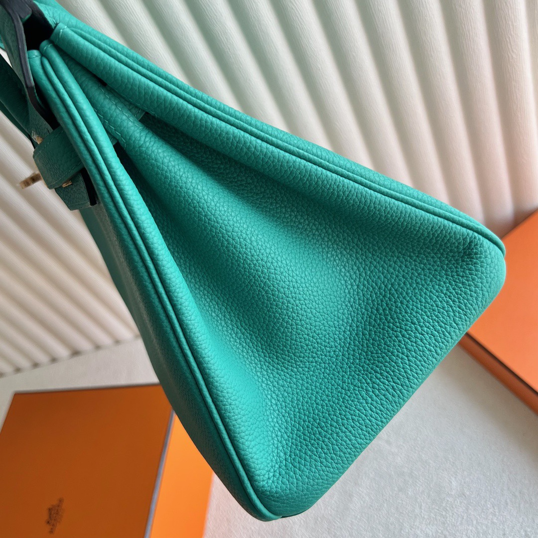 愛馬仕鉑金包哪個尺寸最經典最好 Hermès Birkin 30 Togo Vert Verone維羅斯納綠 金色五金