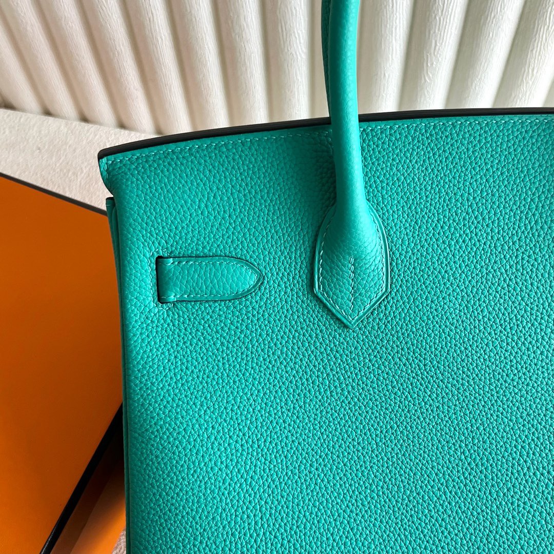 愛馬仕鉑金包哪個尺寸最經典最好 Hermès Birkin 30 Togo Vert Verone維羅斯納綠 金色五金