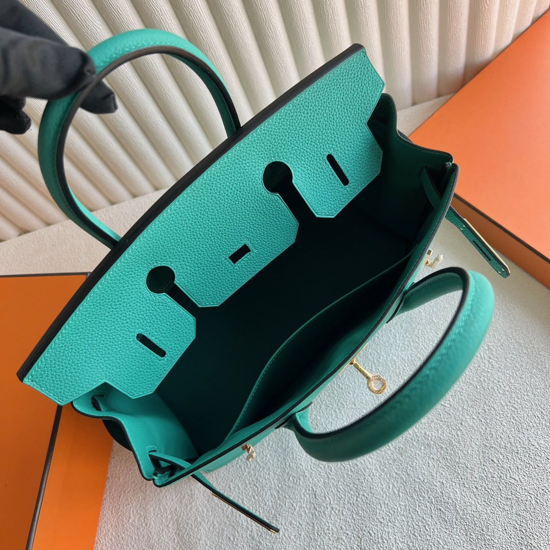愛馬仕鉑金包哪個尺寸最經典最好 Hermès Birkin 30 Togo Vert Verone維羅斯納綠 金色五金