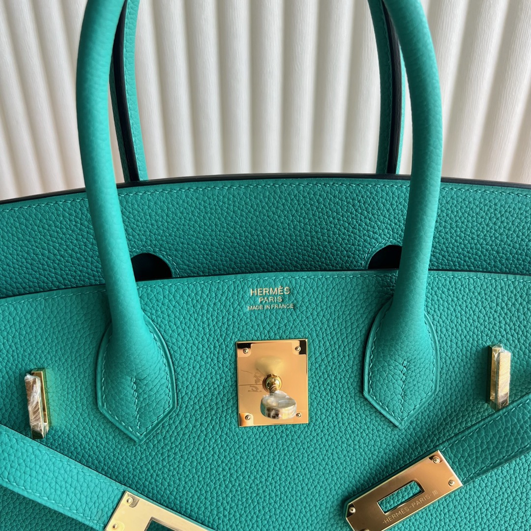 愛馬仕鉑金包哪個尺寸最經典最好 Hermès Birkin 30 Togo Vert Verone維羅斯納綠 金色五金