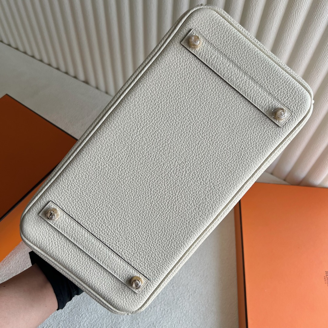 愛馬仕鉑金包多少錢一隻Hermès Birkin 30 Togo Leather 顏色I2 Nata 奶油白 金色五金