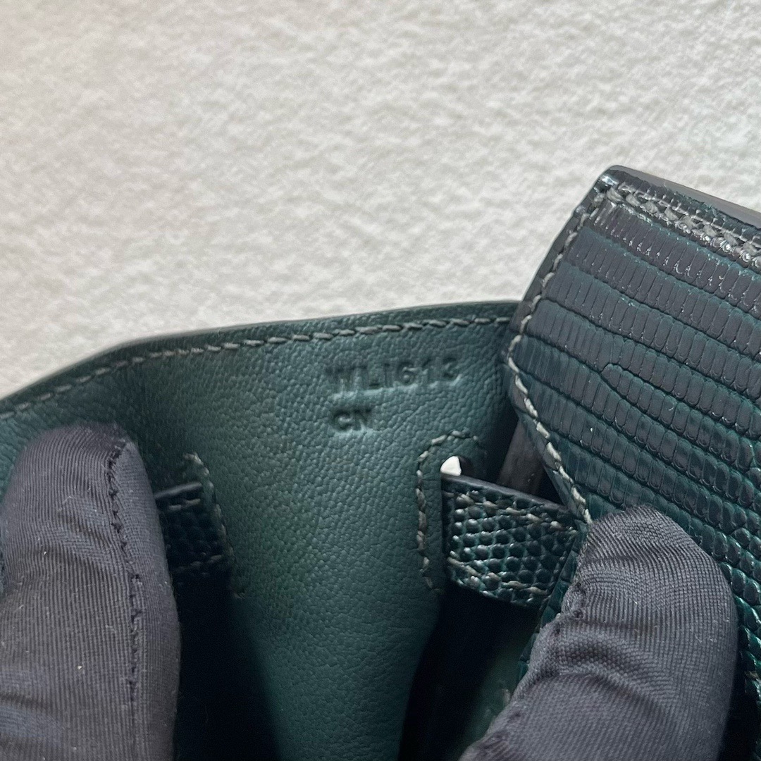 愛馬仕鉑金包價格及圖片Hermès Birkin 25 Touch Togo拼原廠南非鴕鳥皮 Vert cypres松柏綠 柏樹綠
