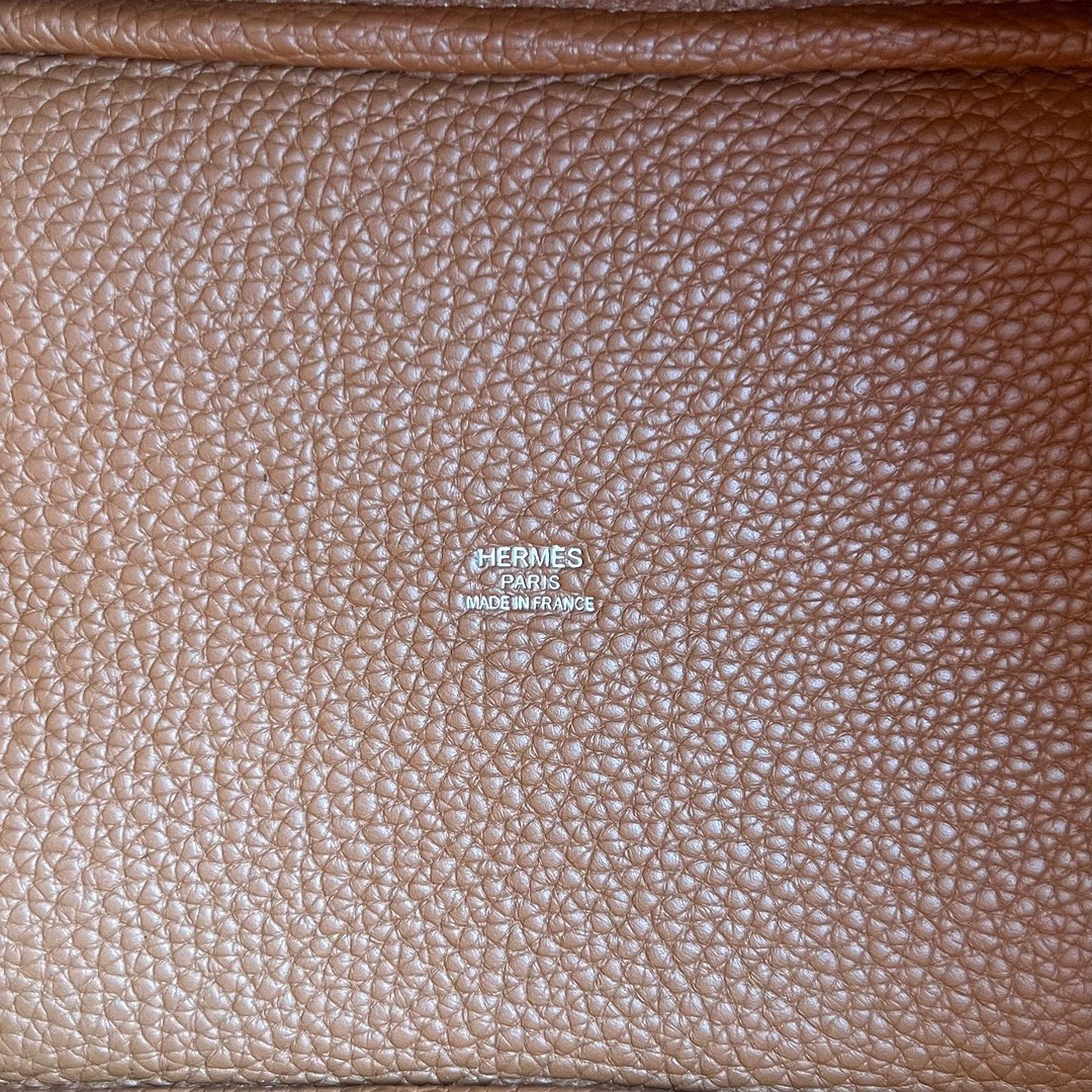愛馬仕菜籃子包價格 Hermès Picotin 18 Taurillon Clémence 金棕色 銀色五金