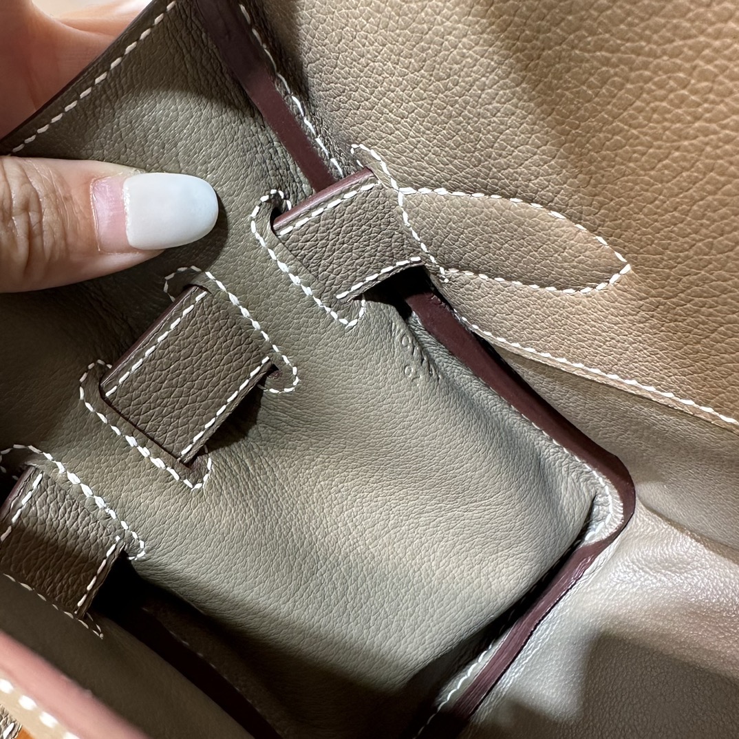愛馬仕郵差包價格及圖片 Hermès Kelly Messenger Evercolor Etoupe大象灰 金色五金