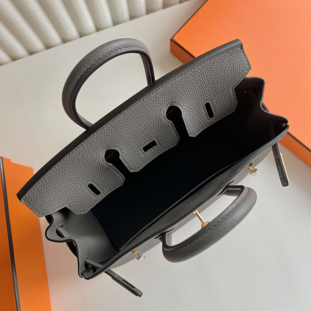 愛馬仕女包價格表大全 Hermès Birkin 25 Togo Leather 8F Etain錫器灰 金色五金